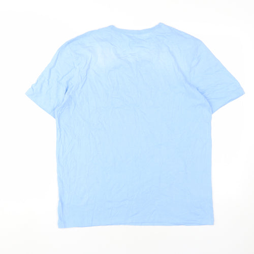 Hugo Boss Men’s Blue Crew Neck T-Shirt L