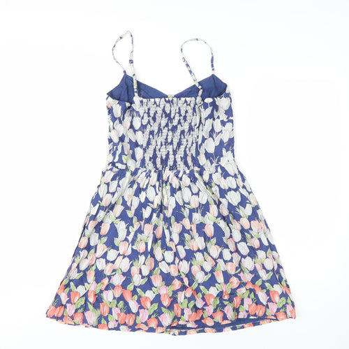 Oasis Women's Floral Slip Dress Multicoloured Size 10