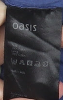 Oasis Women's Floral Slip Dress Multicoloured Size 10