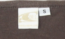 O'Neill Women's Brown Cotton Tank Top, Size S