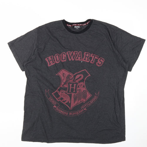 Harry Potter Unisex Adults Black 2XL Basic T-Shirt