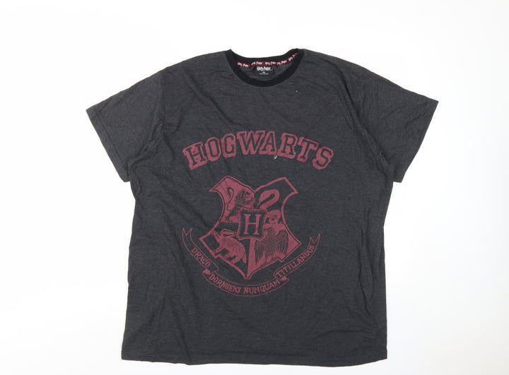 Harry Potter Unisex Adults Black 2XL Basic T-Shirt