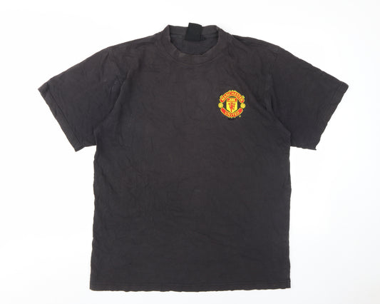 Manchester United Men's Black L T-Shirt