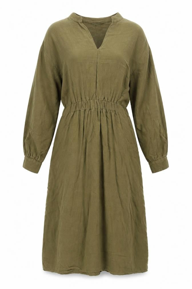 Marks and Spencer Women's Green Long Sleeve Dress 14