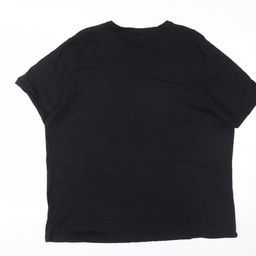 Star Wars Men's Black 3XL T-Shirt, Graphic Print, Crew Neck