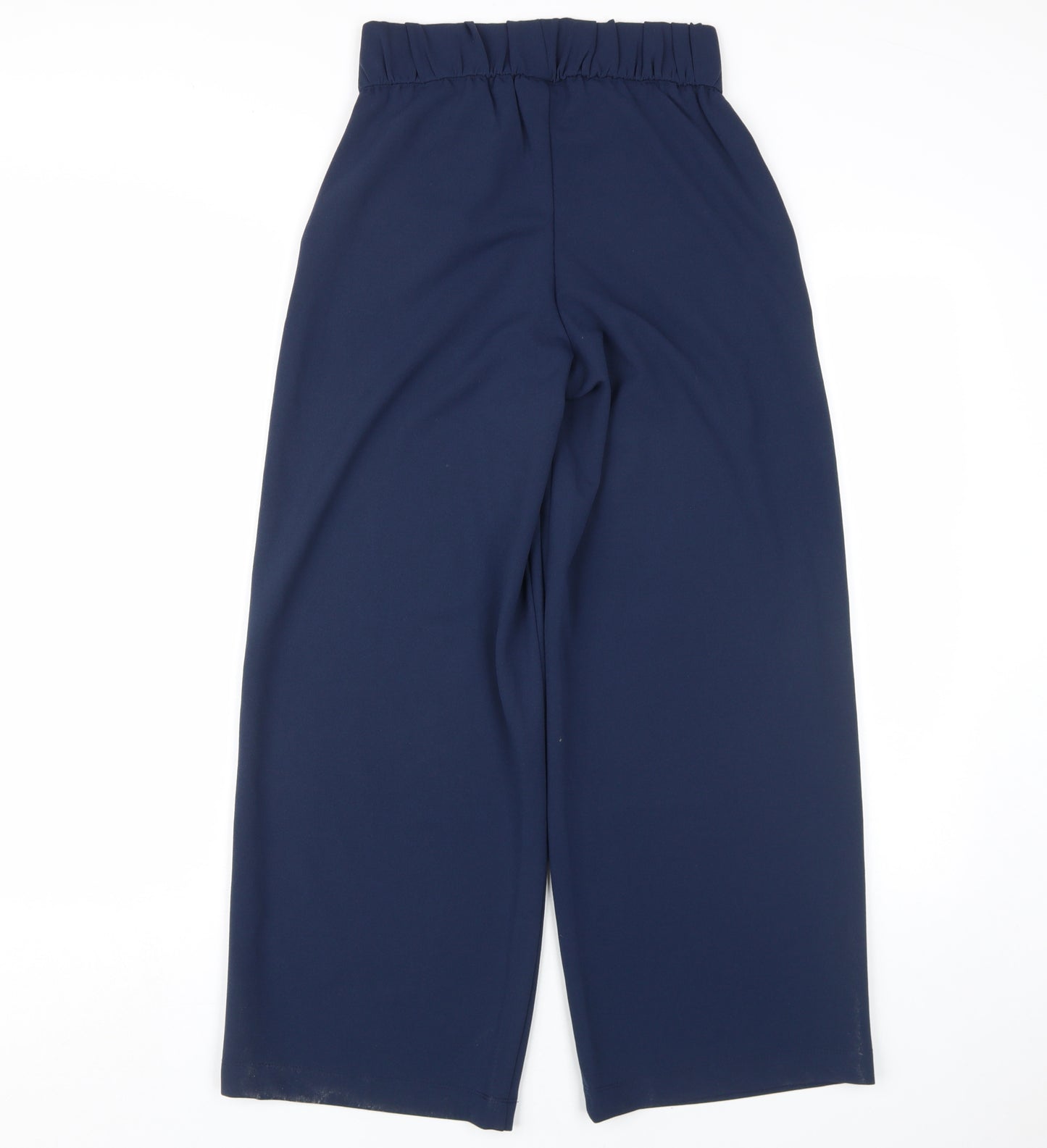 JDY Women's Blue Paperbag Trousers, Size S, Relaxed Fit
