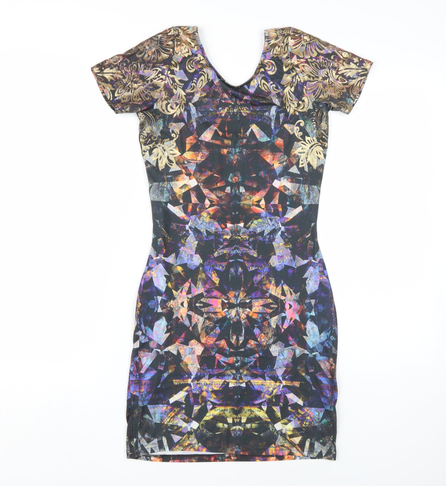 River Island Women's Multicoloured Bodycon Dress