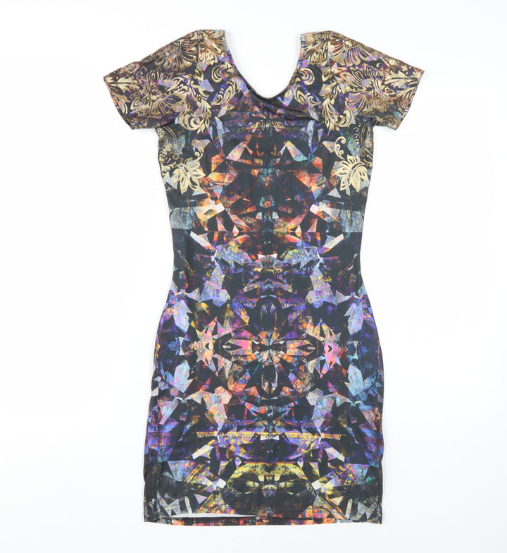 River Island Women's Multicoloured Bodycon Dress