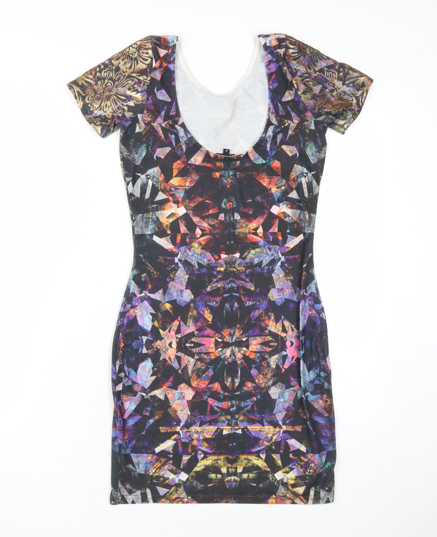 River Island Women's Multicoloured Bodycon Dress