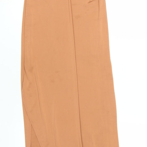 PrettyLittleThing Women's Brown Bodycon Dress Size 10