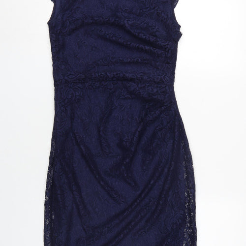 Joe Browns Women's Blue Sheath Dress Size 10