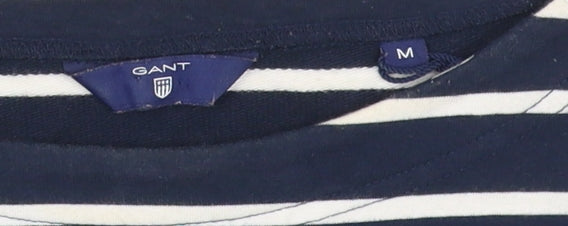 Gant Women's Blue Striped Shift Dress M