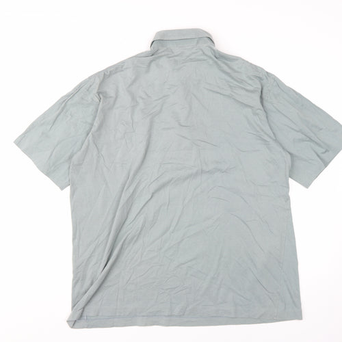 Allen Solly Men's Green Polo Shirt L