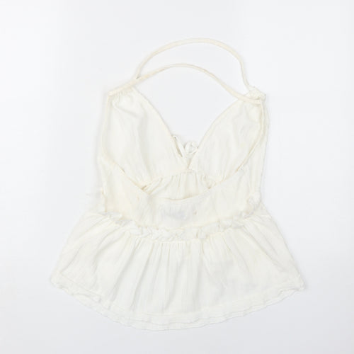 Coast Women's White Camisole Top, Size 10, Summer Casual