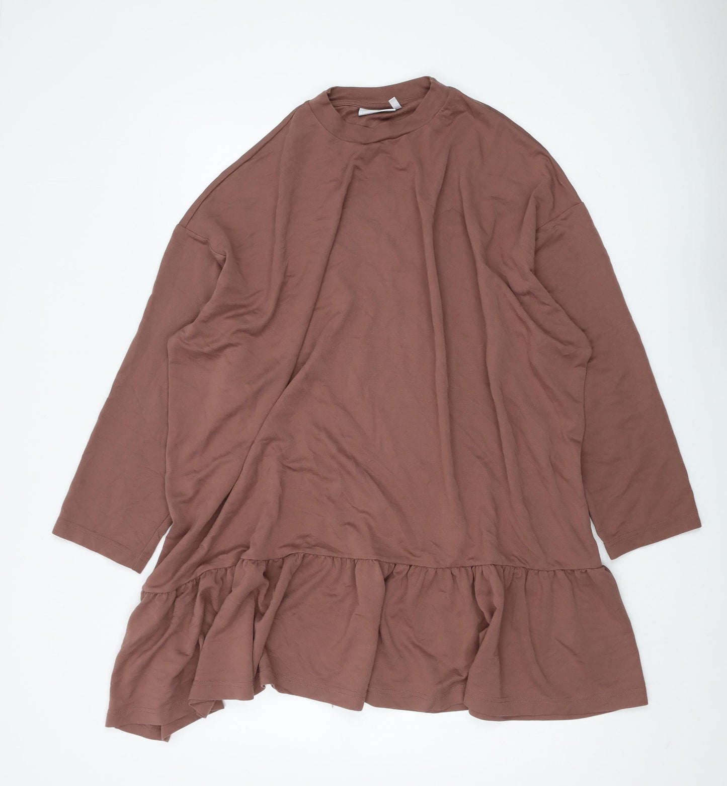 Weekday Women's Brown Tunic T-Shirt - Small, Casual