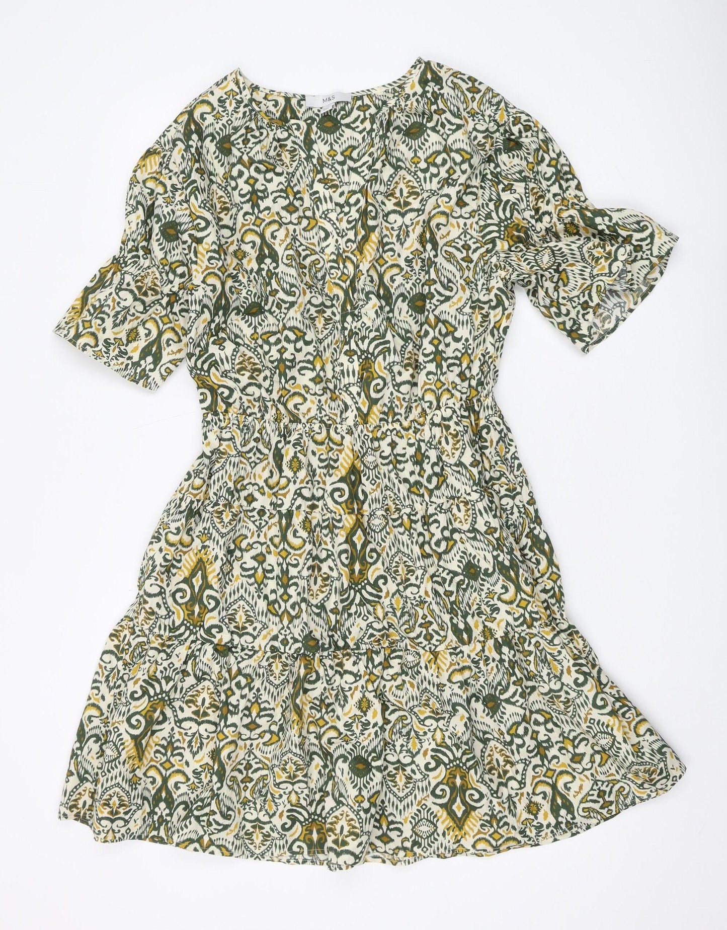 Marks and Spencer Women’s Multicoloured Shift Dress Size 12