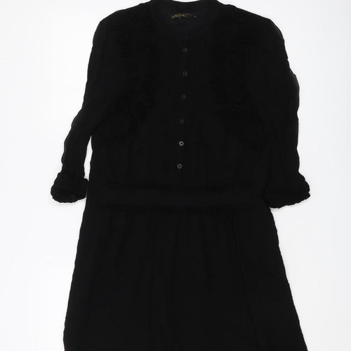 Supertrash Women's Black Long Sleeve Dress Size 6