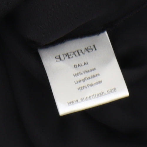 Supertrash Women's Black Long Sleeve Dress Size 6