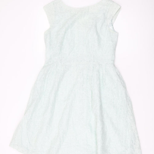 Warehouse Women Clear A-Line Dress Size 14