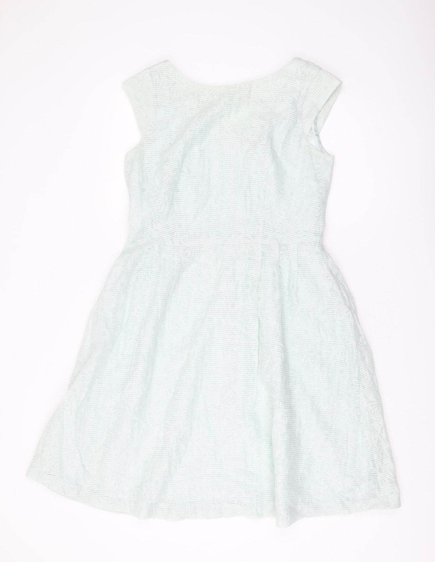 Warehouse Women Clear A-Line Dress Size 14