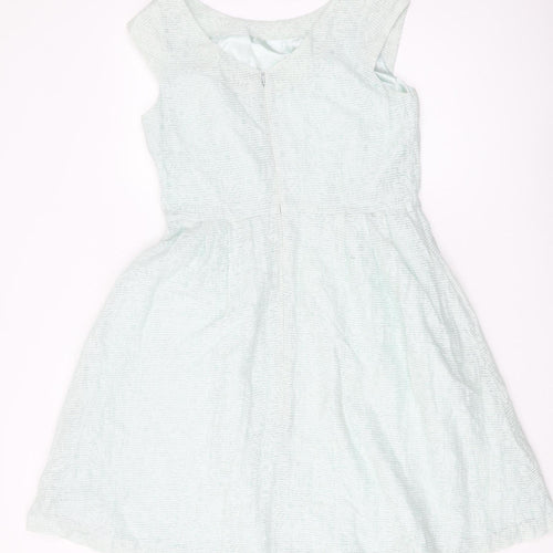 Warehouse Women Clear A-Line Dress Size 14