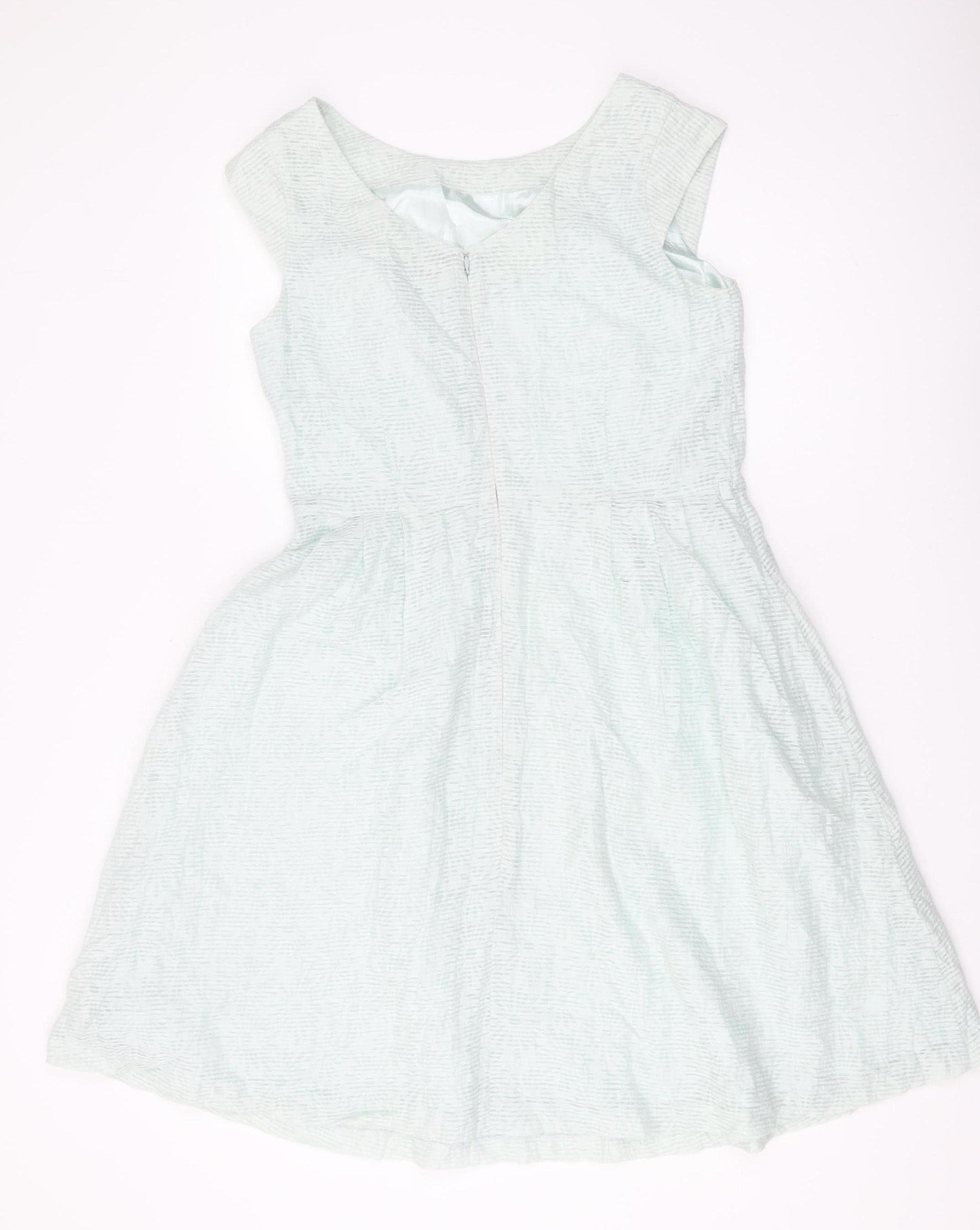 Warehouse Women Clear A-Line Dress Size 14