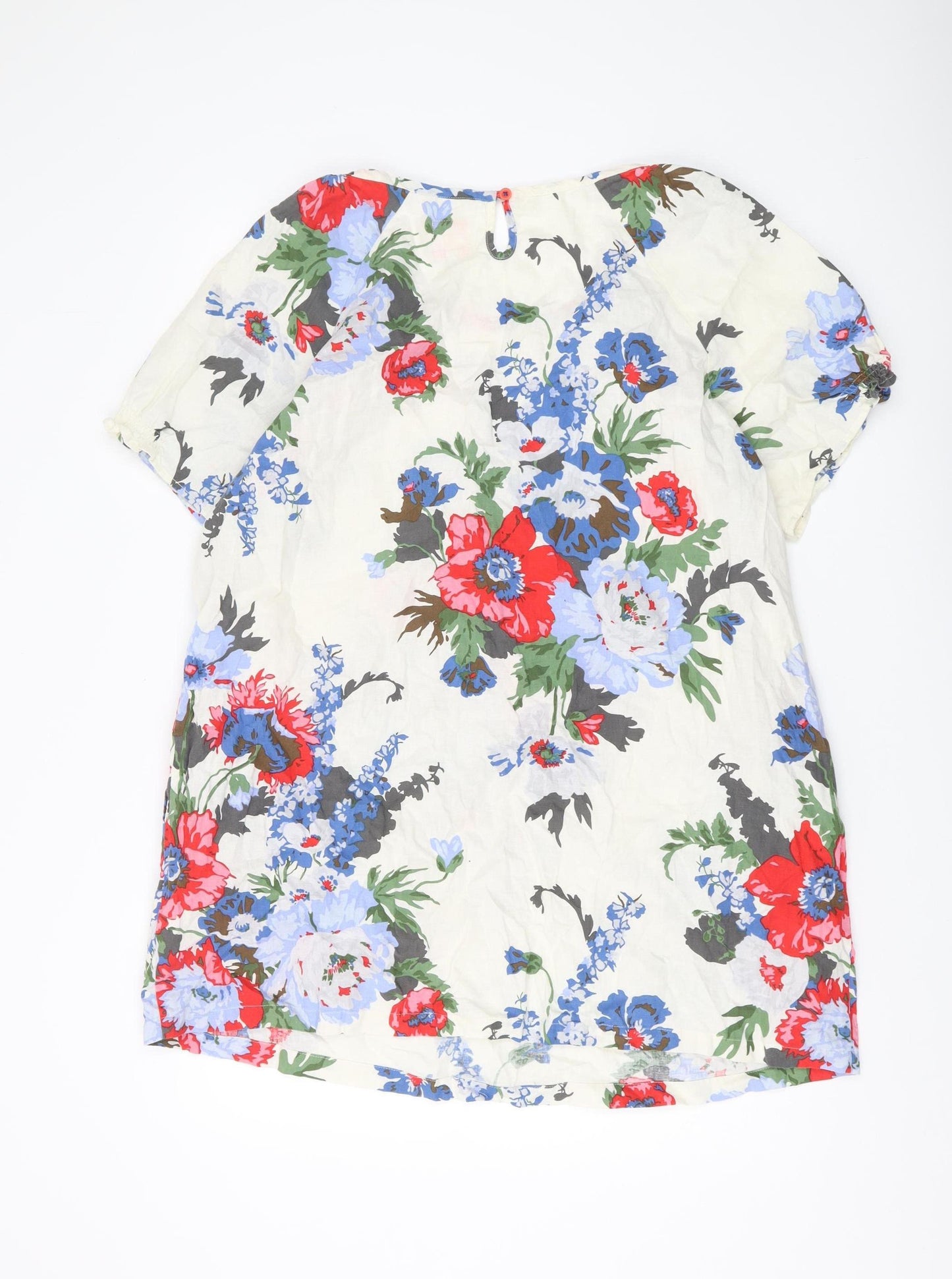 Joules Women's Multicoloured Floral Dress Size 18