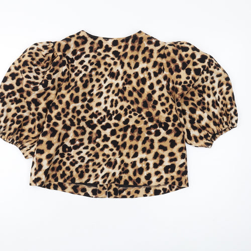 Marks and Spencer Women’s Animal Print Blouse, Size 10