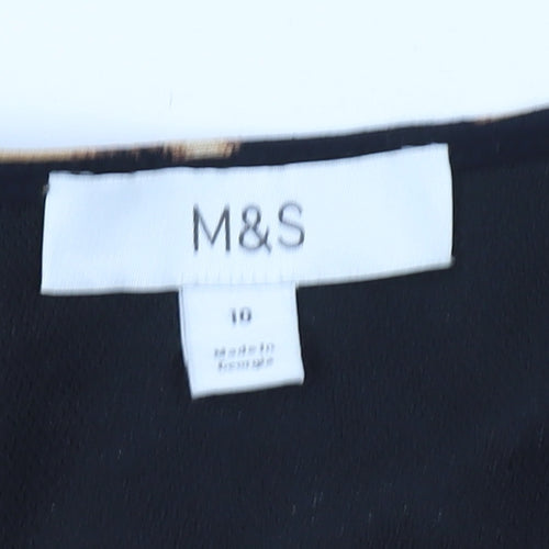 Marks and Spencer Women’s Animal Print Blouse, Size 10