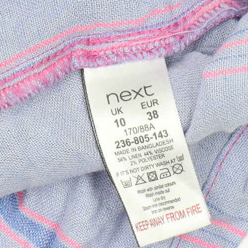 Next Women's Multicoloured Sleeveless Dress, Size 10