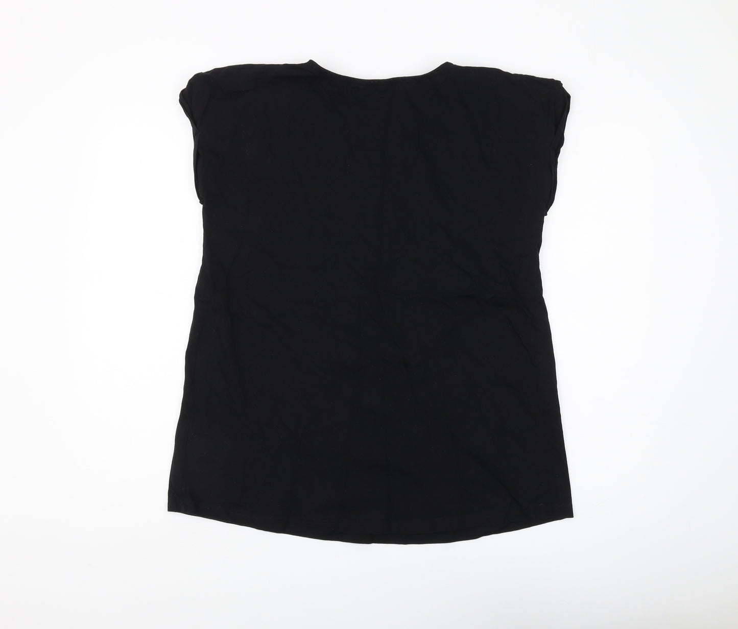 JoJo Maman Bébé Women's Black M Basic T-Shirt