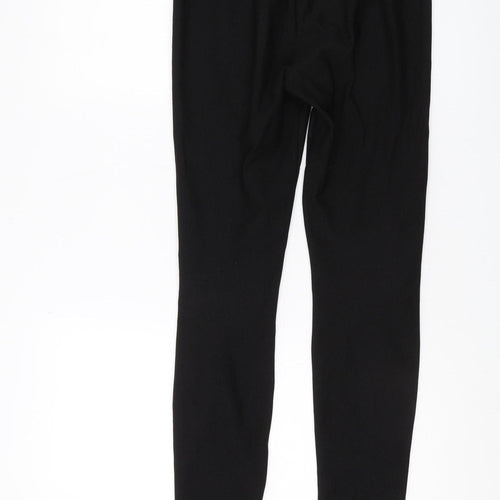 H&M Women's Black Skinny Jegging Trousers - Size S
