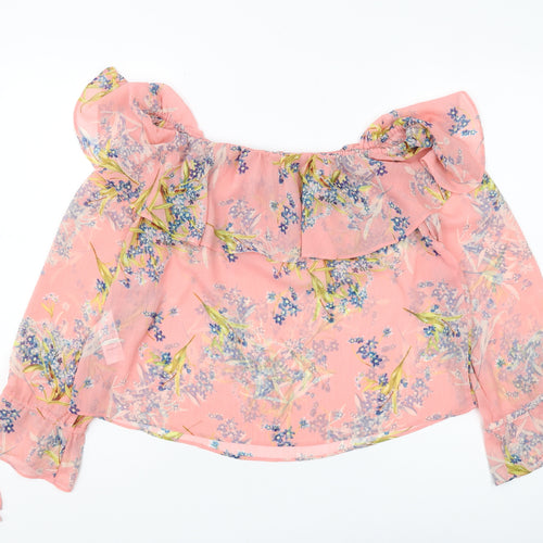 New Look Women's Floral Off-Shoulder Blouse Size 10