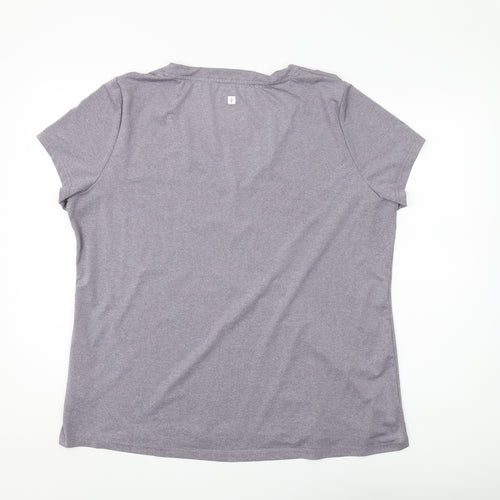 Mountain Warehouse Women's Grey V-Neck T-Shirt