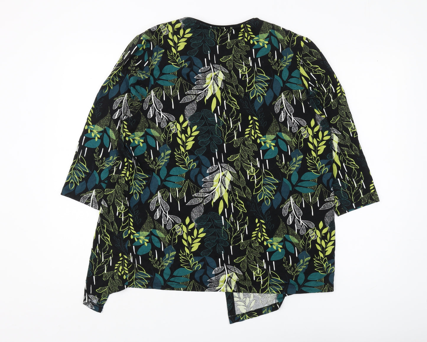 TIGI Women's Multicoloured Floral Blouse Size 14