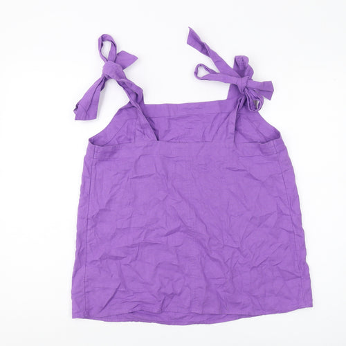 Marks and Spencer Women's Purple Camisole Tank Top Size 12