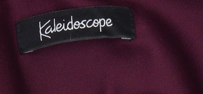 Kaleidoscope Women's Purple Sheath Dress Size 14