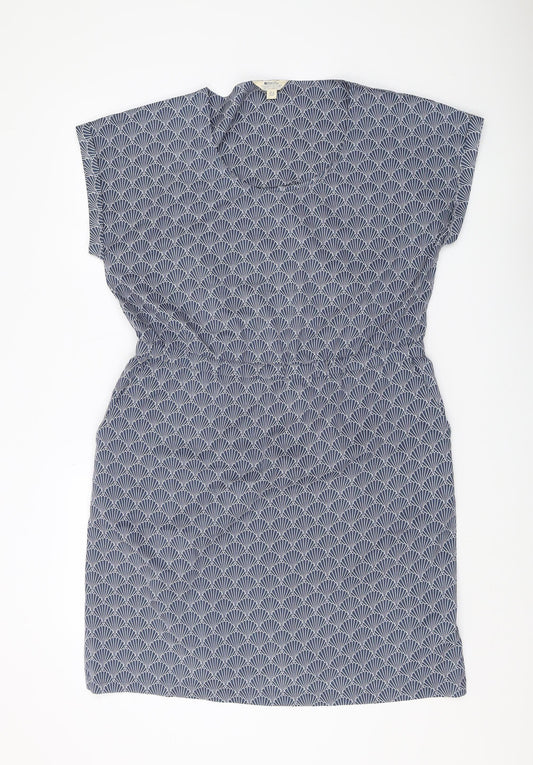 Mountain Warehouse Women's Blue Geometric Dress Size 16