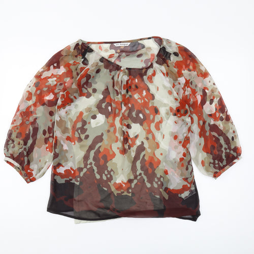 Marks and Spencer Women's Multicoloured Blouse Size 10