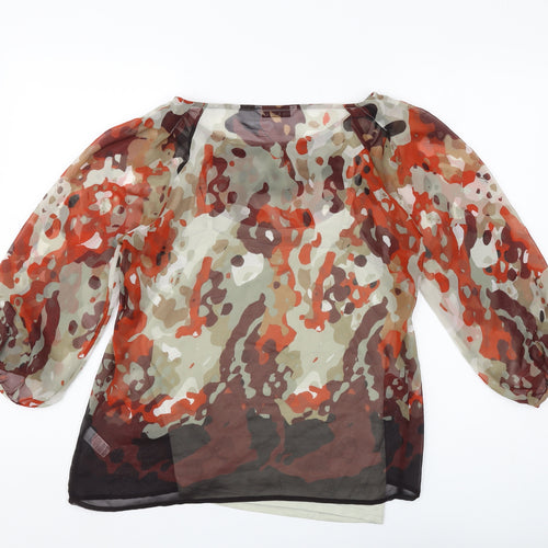 Marks and Spencer Women's Multicoloured Blouse Size 10