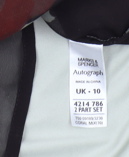 Marks and Spencer Women's Multicoloured Blouse Size 10
