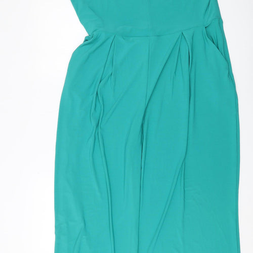 Next Women's Green Halter Jumpsuit, Size 20, Casual Wear