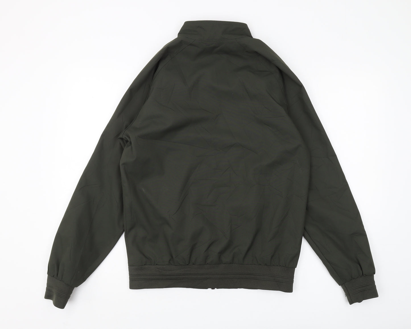 Burton Menswear Men's Green Bomber Jacket S Lightweight