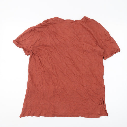 Long Tall Sally Women's Red Basic T-Shirt, Size M