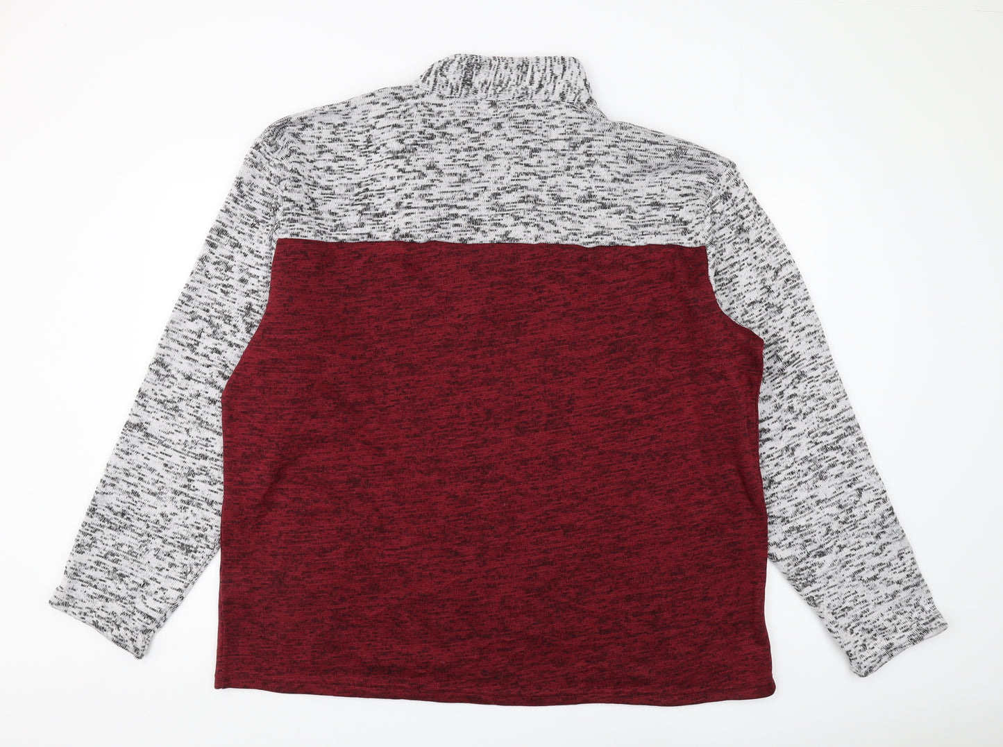 Atlas For Men 3XL Multicoloured 1/4 Zip Men's Sweatshirt
