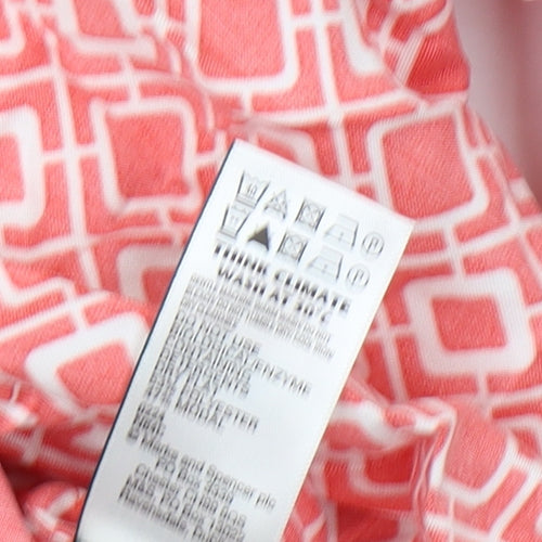 Marks and Spencer Women's Red Button-Up Blouse