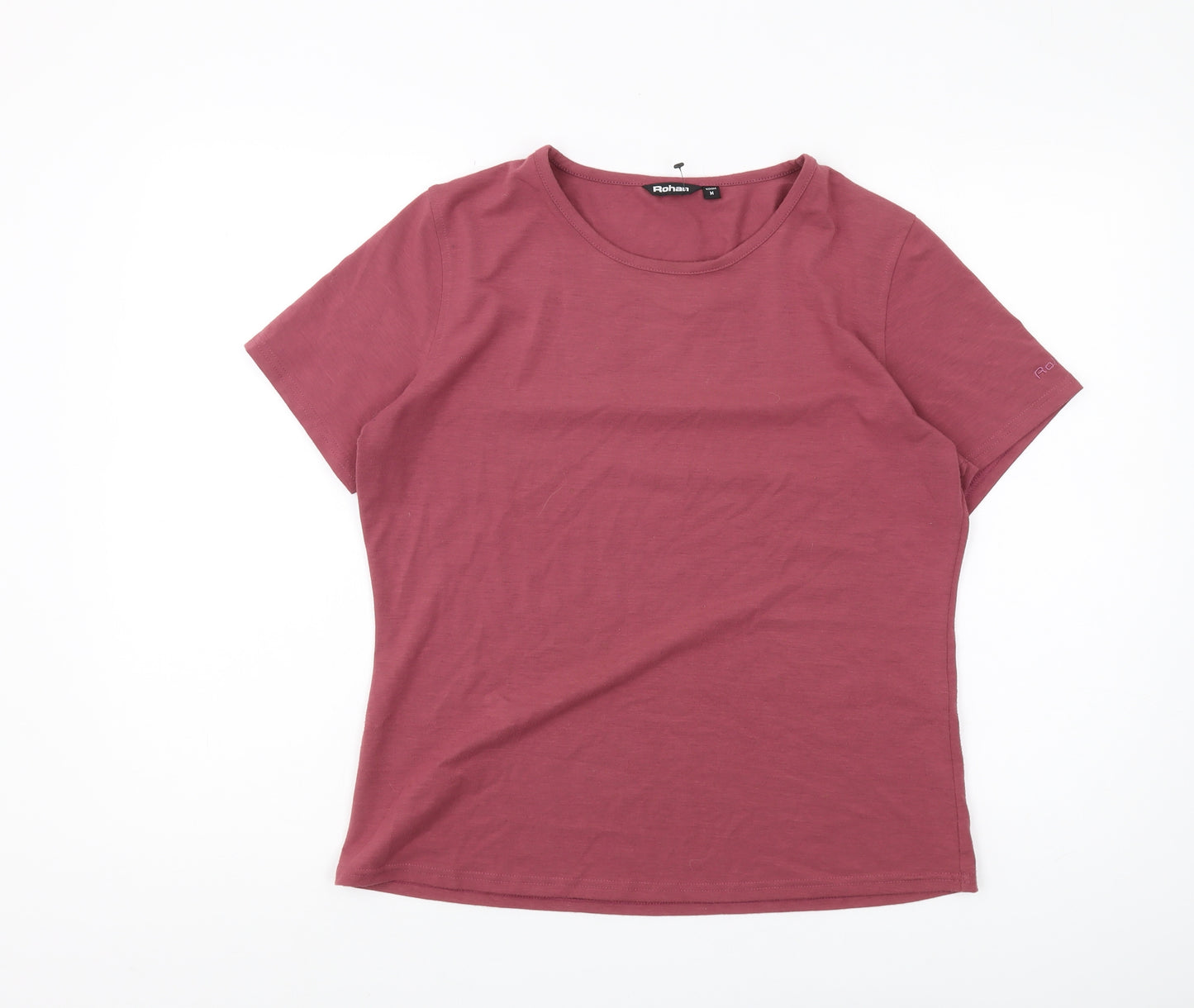 Rohan Women's Red Crew Neck T-Shirt M Casual
