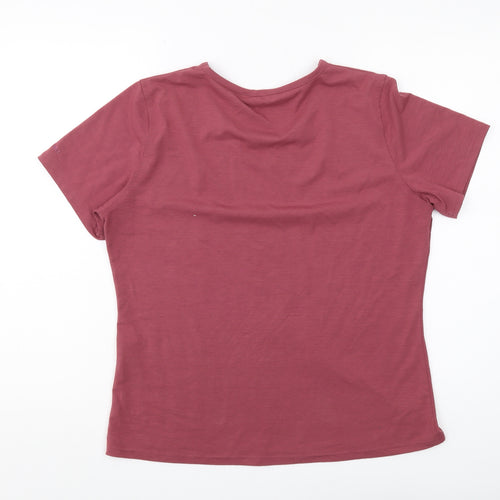 Rohan Women's Red Crew Neck T-Shirt M Casual