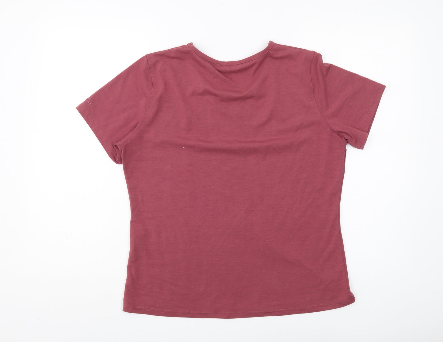 Rohan Women's Red Crew Neck T-Shirt M Casual