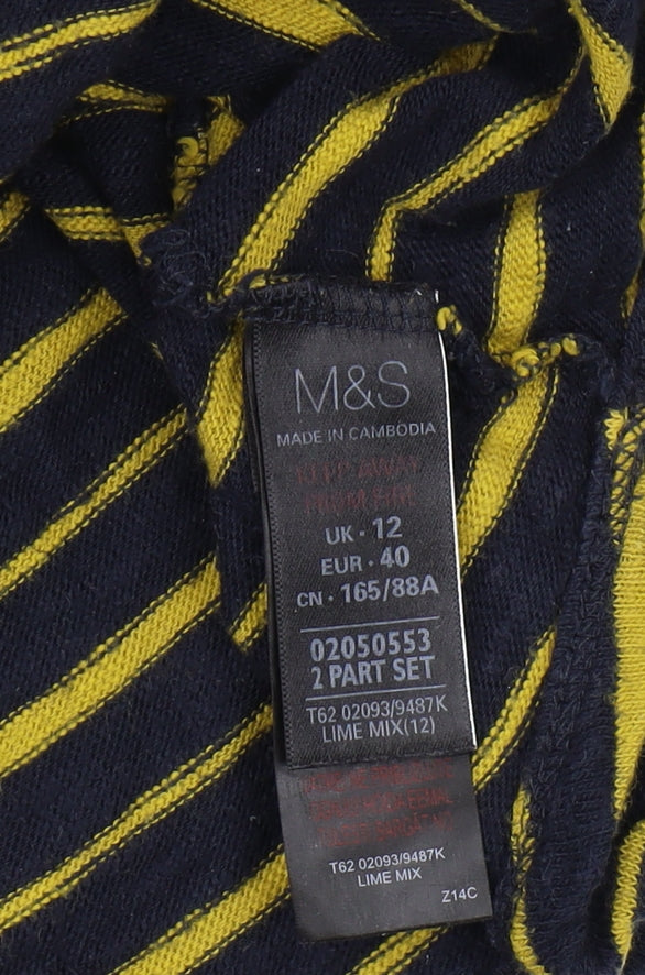 Marks and Spencer Women's Multicoloured Blouse Size 12